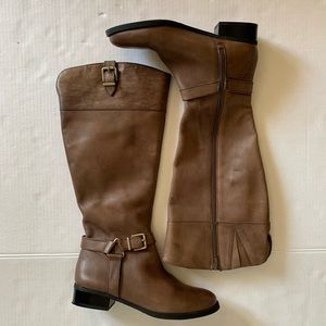 INC Brown Leather Boots